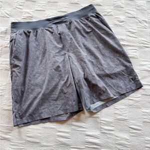 Lululemon T.H.E. Short 9" Linerless•Men XXL•Gravel Dust Asphalt Grey Shorts
